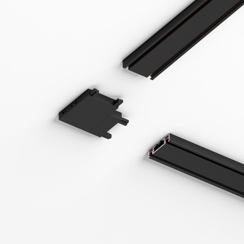 Flat Magnetic Четырёхсторонний соединитель для накладного шинопровода чёрный 85003/00 Elektrostandard