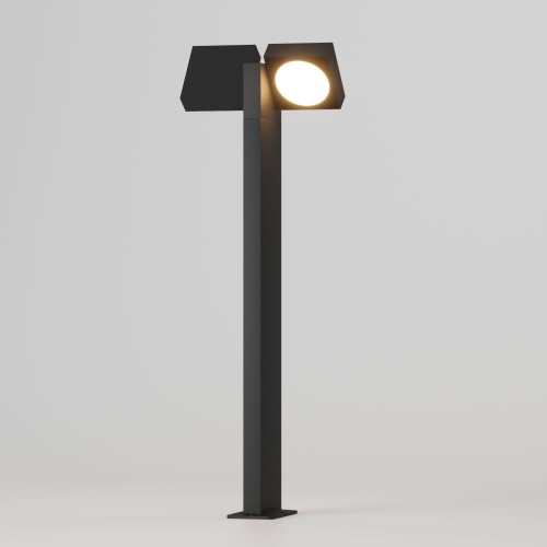 Ландшафтный поворотный светильник Twin 3000K IP54 35170/F черный Elektrostandard