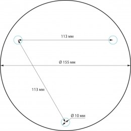 Ландшафтный светильник IP54 1508 TECHNO черный Elektrostandard