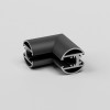 Mini Magnetic Коннектор угловой внутренний для накладного шинопровода Round черный 85216/00 Elektrostandard