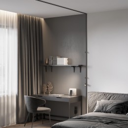 Mini Magnetic Коннектор угловой внутренний для накладного шинопровода Round черный 85216/00 Elektrostandard