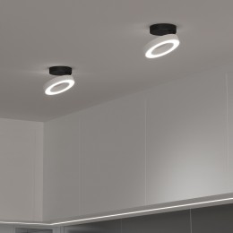 Накладной светодиодный светильник Spila белый 12W 4200К 25105/LED Elektrostandard