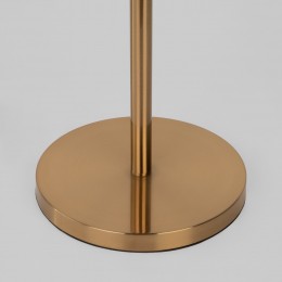 Напольный светильник с тканевым абажуром 01154/1 латунь Eurosvet