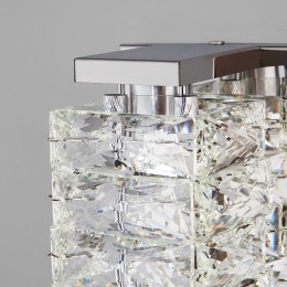 Настенный светильник с хрусталем 40259 LED хром Eurosvet