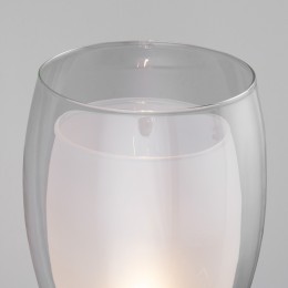 Настенный светильник со стеклянным плафоном 50285/1 хром Eurosvet