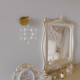 Настенный светодиодный светильник 90310/1 медь Eurosvet