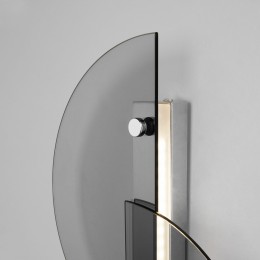 Настенный светодиодный светильник со стеклянным рассеивателем 40160 LED Eurosvet