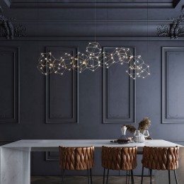 Подвесная светодиодная люстра 90168/14 медь Eurosvet