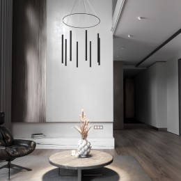 Подвесной светильник 301101 LED черный Eurosvet