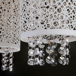 Подвесной светильник с хрусталем 1181/3 хром Eurosvet