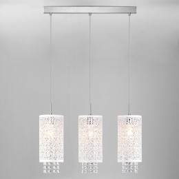 Подвесной светильник с хрусталем 1181/3 хром Eurosvet