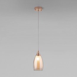 Подвесной светильник со стеклянным плафоном 50085/1 золото Eurosvet