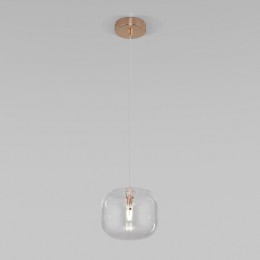 Подвесной светильник со стеклянным плафоном 50129/1 золото Eurosvet