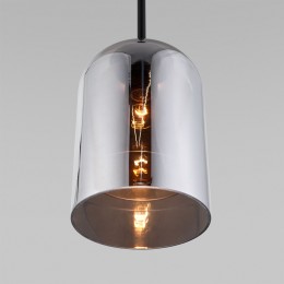 Подвесной светильник со стеклянным плафоном 50228/1 дымчатый Eurosvet
