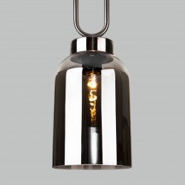 Подвесной светильник со стеклянным плафоном 50229/1 дымчатый Eurosvet