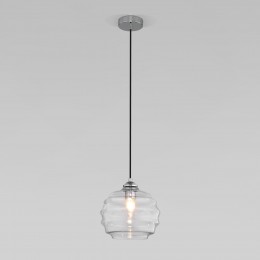 Подвесной светильник со стеклянным плафоном 50239/1 прозрачный Eurosvet
