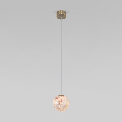 Подвесной светильник со стеклянным плафоном ручной работы 1_101 Bogate's