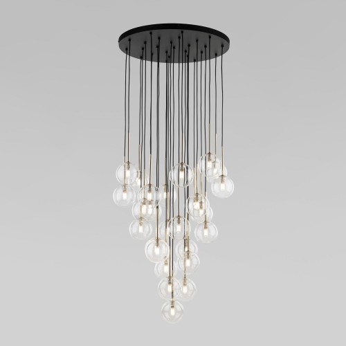 Подвесной светильник со стеклянными плафонами 10099 Nilos TK Lighting