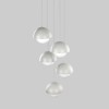 Подвесной светильник со стеклянными плафонами 10214 Bono TK Lighting