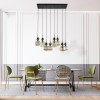 Подвесной светильник со стеклянными плафонами 11151 Sophia Green Cognac TK Lighting