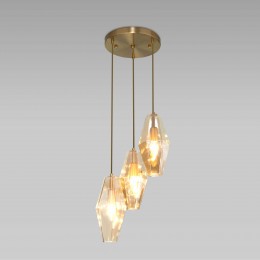 Подвесной светильник со стеклянными плафонами 50236/3 Eurosvet