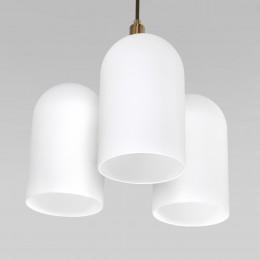 Подвесной светильник со стеклянными плафонами 50357/3 латунь Eurosvet