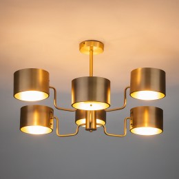 Подвесной светильник в стиле лофт 293/6  античная бронза Bogate's