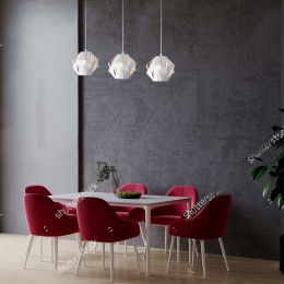 Подвесной светильник в стиле лофт 50137/1 белый Eurosvet