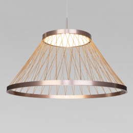 Подвесной светодиодный светильник 40017/1 LED коричневый Eurosvet