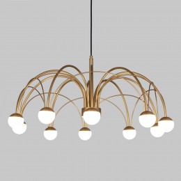 Подвесной светодиодный светильник 90030/10 LED золото Eurosvet