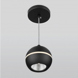 Подвесной светодиодный светильник 9W 4200K черный DLS023 Elektrostandard