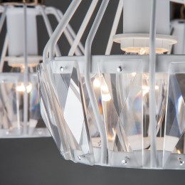 Потолочная люстра в стиле лофт 70075/5 белый Eurosvet