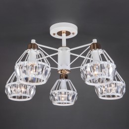 Потолочная люстра в стиле лофт 70075/5 белый Eurosvet