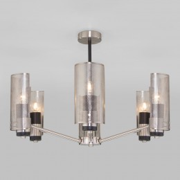Потолочная люстра в стиле лофт 70139/6 никель Eurosvet