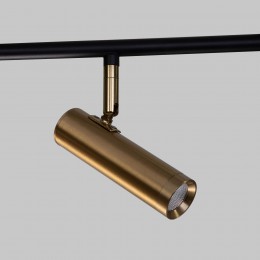 Потолочный светодиодный светильник 20252/6 LED черный/латунь Eurosvet