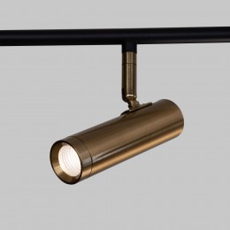 Потолочный светодиодный светильник 20252/6 LED черный/латунь Eurosvet