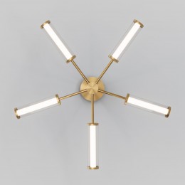 Потолочный светодиодный светильник 50386/5 LED латунь Eurosvet