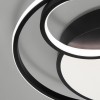 Потолочный светодиодный светильник с регулировкой яркости и цветовой температуры 90254/1 черный Eurosvet