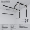 Slim Magnetic R03 Трековый светильник 20W 3000K черный 85013/01 Elektrostandard
