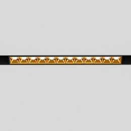 Slim Magnetic Трековый светильник 12W 4000K Artas (чёрный/золото) 85103/01 Elektrostandard
