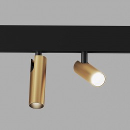 Slim Magnetic Трековый светильник 14W 4200K Dual латунь 85046/01 Elektrostandard