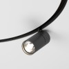 Slim Magnetic Трековый светильник для радиусного шинопровода 20W 4200K Comfi чёрный Ø 800мм 85187/01 Elektrostandard