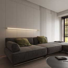 Светильник настенный светодиодный Alto LED 3000K латунь 40134/LED Elektrostandard