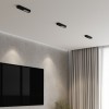 Светильник потолочный светодиодный Tend 9W 4000K черный 25114/LED Elektrostandard