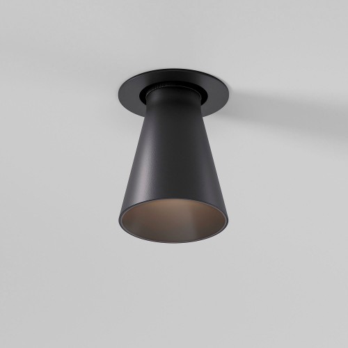 светильник встраиваемый светодиодный Bell 8W 3000K черный 25097/LED Elektrostandard
