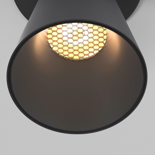 светильник встраиваемый светодиодный Bell 8W 3000K черный 25097/LED Elektrostandard