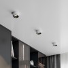 Светильник встраиваемый светодиодный Glam 10W 4000K белый/черный 25095/LED Elektrostandard