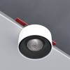 Светильник встраиваемый светодиодный Glam 10W 4000K белый/черный 25095/LED Elektrostandard