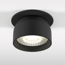 Светильник встраиваемый светодиодный Uno 8W 4000K черный 25092/LED Elektrostandard