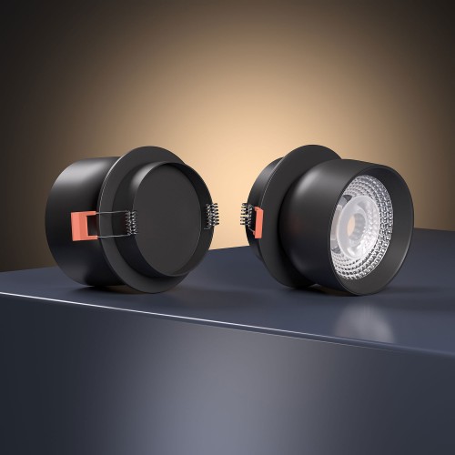 Светильник встраиваемый светодиодный Uno 8W 4000K черный 25092/LED Elektrostandard